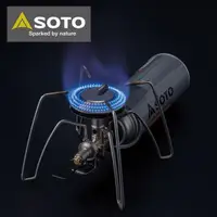 在飛比找momo購物網優惠-【SOTO】穩壓輕便型蜘蛛爐 ST-340 附收納袋(大火口
