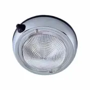 Perko Surface Mount Dome Light - 5" - Chrome Plated
