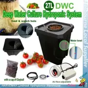 Hydroponics 27L DWC System CANNA Nutrified Professor's Mills Nutrient A&B Timer