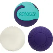 Go Get Rubber Ball Dog Toy - 3pk Glow In The Dark