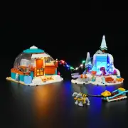 LED Lighting Kit for Lego Friends Igloo Holiday Adventure, LED Light Compatible