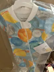 Burt’s Bees Outer Space Sleeper Blue 9 Months