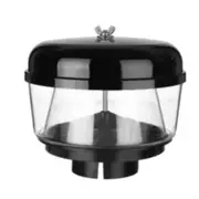 Universal 3.5" Cyclone air filter Donaldson Snorkel Head Pre Cleaner Intake Inlet Air Flow Snorkel Ram Sand Cup Black