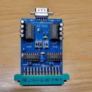 EZ232 - Commodore 64 128 RS232 User port adapter with TX & RX LED Indicators.