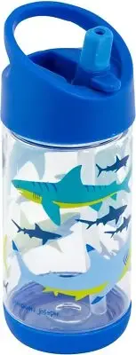 Stephen Joseph Flip Top Bottle, One Size(Pack of 1), SHARK