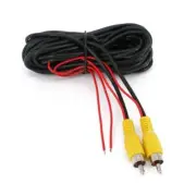 Video Cable Double Shielded Video Line Car Reverse Camera Extension Wire