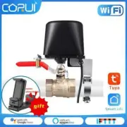 CoRui Smart Home Tuya WiFi Valve Smart Water/Gas Valve Automation Control Work W