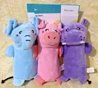 ZippyPaws 3-Pack COLOSSAL BUDDIES ELEPHANT, PIG & HIPPO Dog Toy -FREE SHIPPING-