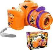 Slide Projector Camera - Halloween Theme Camera Projector - Image Reels Sleep Story Projection Game, Educational Learning Night Light for Holidays, Birthday