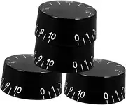 ERINGOGO Guitar Volume and Tone Knobs Replacement 4pcs Potentiometer Caps for Electric Guitar (abs Plastic)