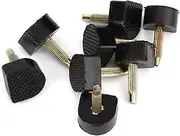 Heel Plates, 84Pcs High Heel Tips, Non-Slip High Heel Replacable Tip Shoes Repair Heel Dowels Protector, Heel Cushions and Cups with Assorted Sizes for Womens Shoes