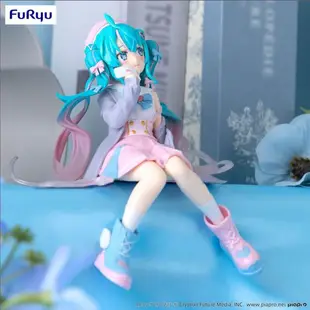 【預購2024年7月】FURYU 景品 初音未來 Love Sailor 泡麵蓋公仔 暗色ver. 東海模型