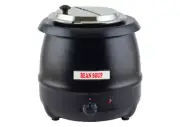 Soup Warmer, 10-1/2 QT, 120 vlt electric, adjustable heat control, Winco ESW-66