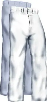 Easton Youth Quantum Pro Pant-Baggy Pro Fit + Adjustable Length small grey