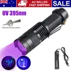 UV Ultra Violet LED Flashlight Blacklight Light 395nm Inspection Lamp Torch AU