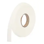 1/2 Inch Double Fold Bias Tape Continuous Bulk Bias Tape Beige White 10 Yards