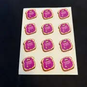 Vintage 80’s Trend Scratch & Sniff “GRAPE STUFF Sticker Sheet