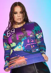 [Current Mood] Fierce Midnight Rider Graphic Tee