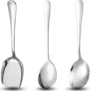 3 Piece Serving Spoon, Serving Spoon, Large Set, Tablespoon, Kitchen Spoon, Cooking Spoon for Serving, Cooking, Restaurant, Banquet
