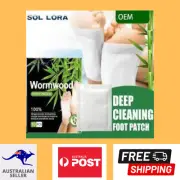Detox Foot Patches Pads Natural plant Toxin Removal Sticky Adhesive