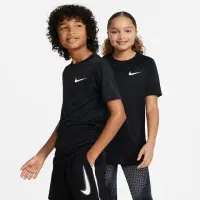 在飛比找momo購物網優惠-【NIKE 耐吉】上衣 大童 男童 女童 短袖上衣 運動 U