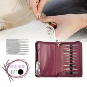 Circular Knitting Needles Set Multifunction 9 Size for Home Beginners Scarf