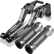 MAODOXIANG Handlebar Kits Motorcycle Grips CB1000 Handle Grips Handlebar Brake Clutch Levers for CB1000 Big ONE SC30 CB 1000 1993 1994 1995 1996 (Color : L Style Color)