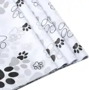 100 Sheets Dog Paw Print Tissue Paper Puppy Paws Gift Wrap Tissue Paper for Gift