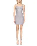 Herve Leger Eyelash Knit Mini Dress