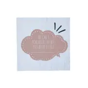 Rayell Standing Quote WIFI Password Wall Art 16x16x4cm Home/Kitchen/Lounge Decor