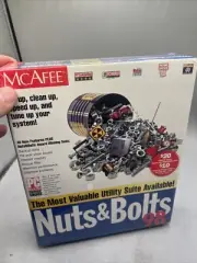 Mcafee Nuts & Bolts CD-Rom 1998 New and Factory Sealed