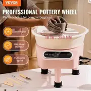 Pottery Wheel 10 inch Pottery Forming Machine 350W Electric Wheel for Pottery with Foot Pedal and LCD Touch Screen Direct Drive Ceramic Wheel