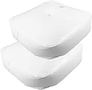 SOLUSTRE 2Pcs Water Weight Bags Square Balloon Base for Stable Party Decorations Fillable Umbrella Weight for Weddings Graduations Birthdays Easy to Use Design