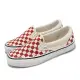 【VANS】懶人鞋 OG Classic Slip-On Vault 米白 紅 棋盤格 經典 男鞋 女鞋 休閒鞋(VN0A32QNTYR)