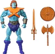 Masters of the Universe Masterverse Action Figure, Vintage Collection Faker, 7 Inch Motu Blue-Skinned Robotic He-Man Villain with Accessories