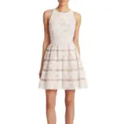 Aidan Mattox Flare Lace Dress Size 12 # C