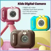 1080P Kids Digital Camera Mini Video Camera for Kids 48MP 2.4 Inch IPS HD Screen