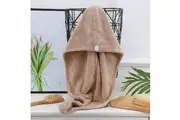 Quick Dry Coral Fleece Hair Towel