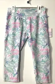 More than Magic Leggings Girls Summer Floral Large 10/12 from Target Girly