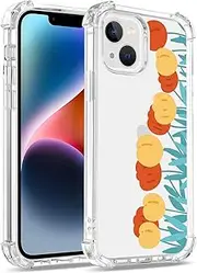 Case for iPhone 13 Mini, Shockproof Anti-Scratch Clear TPU Silicone Cover, Anti-Yellowing Drop Protection Case for iPhone 13 Mini (5.4 inch), Pattern-39