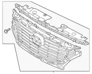 Genuine Mazda Grille Assembly D10J-50-710H (for: Mazda)