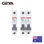 GEYA Solar DC Mini Circuit Breaker 1/2P MCB 6/10/16/25/32/40/50/63/80/100/125Amp