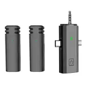 2.4G Wireless Lavalier Microphone Noise Reduction Mic For Smartphones Camera