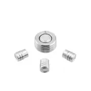 Aluminum HVAC Control Knobs by Jass with AC - MX-5 Miata 1990-1997 with AC