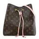 Louis Vuitton LV M44022 Neonoe 經典老花肩斜水桶包.粉