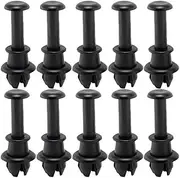 GUERBEIS 10X Parcel Shelf Clips Fit For Skoda, Octavia Mk2 1z 2004-2013 Boot Trunk Strap String Tray String Hanger Pivot Hook Luggage Shelf Clips