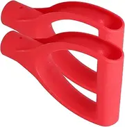 2pcs Ergonomic Shovel Handles Nonslip Replacement Spade Tool for Raking and Garden Accessories Comfortable Grip for Efficient Digging and Removal