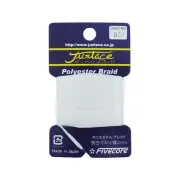 Justace polyester braid thread B01 pearl 10ｍ fishing rod build