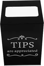 WESIEVYA Tip Box Money Bank Suggestion Boxes Money Jar Acrylic Tip Jar Tip Jars for Coin Bucket Money Tip Jar Donation Jar Savings Jar Donation Bins Acrylic Coin Collection Cases