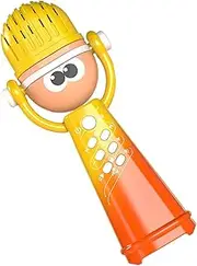 Toddler Microphone, Children's Microphone, Karaoke Microphones, Wireless Microphone Speaker with Light, Early Childhood Development Activity, Educational Puzzle Game for Indoor and Outdoor Use